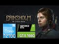 Eriksholm: The Stolen Dream | i3-12100 + ZOTAC GTX 1660 | GameBench | Gameplay | Walkthrough