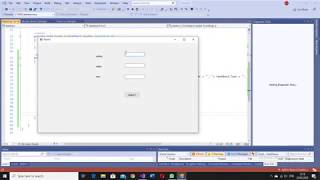 How to Insert data in database c# visual studio 2019