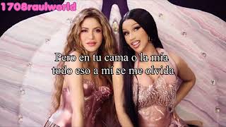 Shakira, Cardi B - Puntería (Vinyl Version) (Letra)