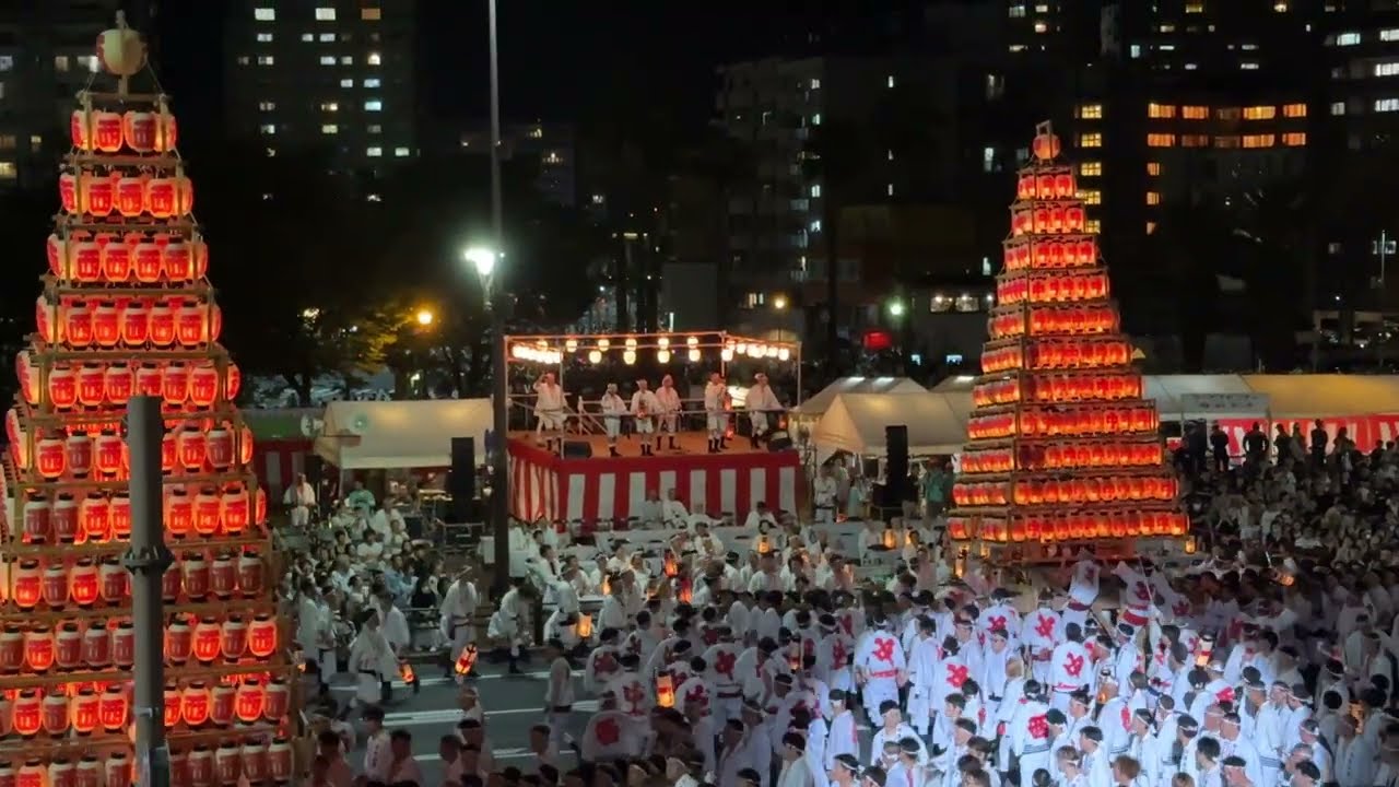 戸畑祇園大山笠 ４K 2025 盛り上げた東大山笠と当番山の意地！中原大山笠  自由競演会  競り合いの光景が凄すぎる 熱血、西大山笠も追い上げる