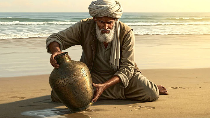 قصة الصياد وسر الجرة النحاسية التي وجدها في قاع البحر!
