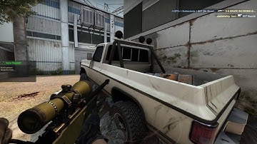 CSGO 1v4 clutch tec9/awp