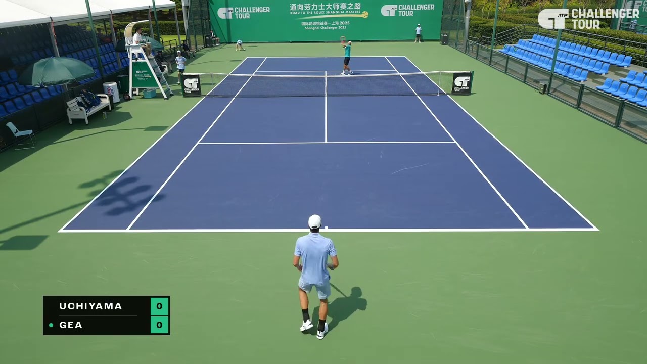 Yasutaka Uchiyama (JPN) vs Arthur Gea (FRA) | 2025 Shanghai R32
