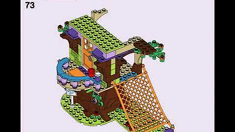 BUILDING INSTRUCTIONS FOR LEGO FRIENDS MIA'S TREE HOUSE   41335
