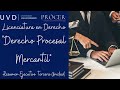 3. Derecho Procesal Mercantil, resumen ejecutivo tercera unidad