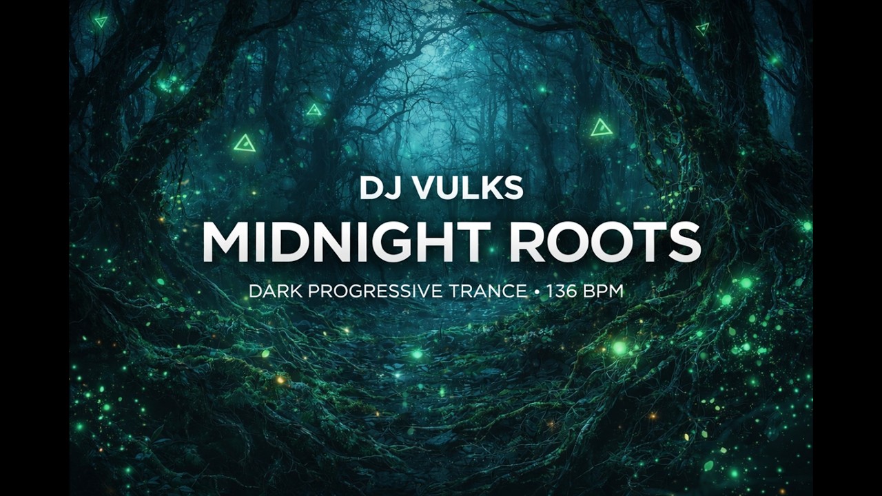 DJ Vulks - Midnight Roots | Dark Progressive Trance | 136 BPM