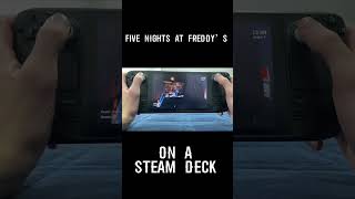 Five Nights at Freddy’s on Steam Deck #fnaf #fivenightsatfreddys