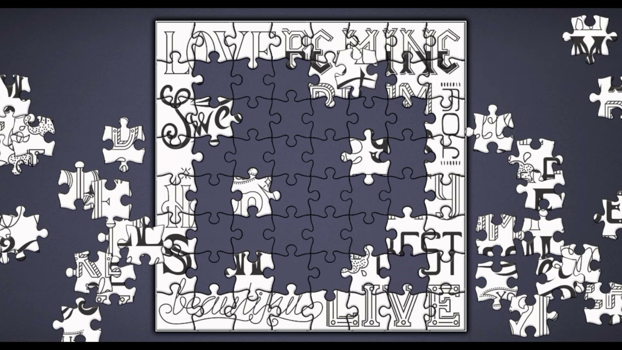 hd scrembled words jigsaw puzzle 🧩😊 || 