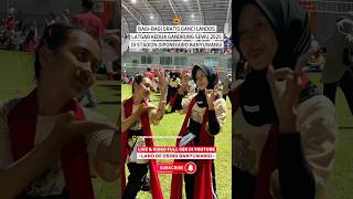 Bagi-Bagi Ganci Landos di Latihan Kedua Gandrung Sewu 2025