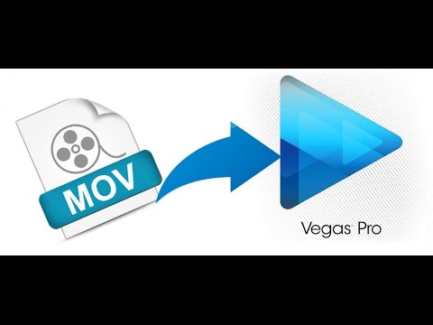 วิธีเปิดไฟล์นามสกุล MOV ใน Vegas Pro