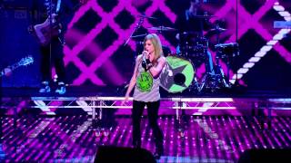 Avril Lavigne - What The Hell & Smile @ Britains Got Talent 01/06/2011