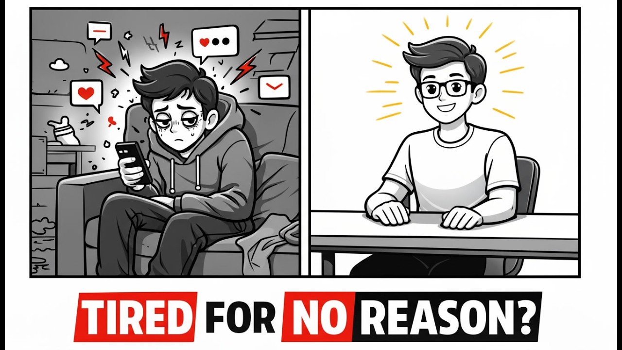 “Why You Feel Tired Even When You Do Nothing”