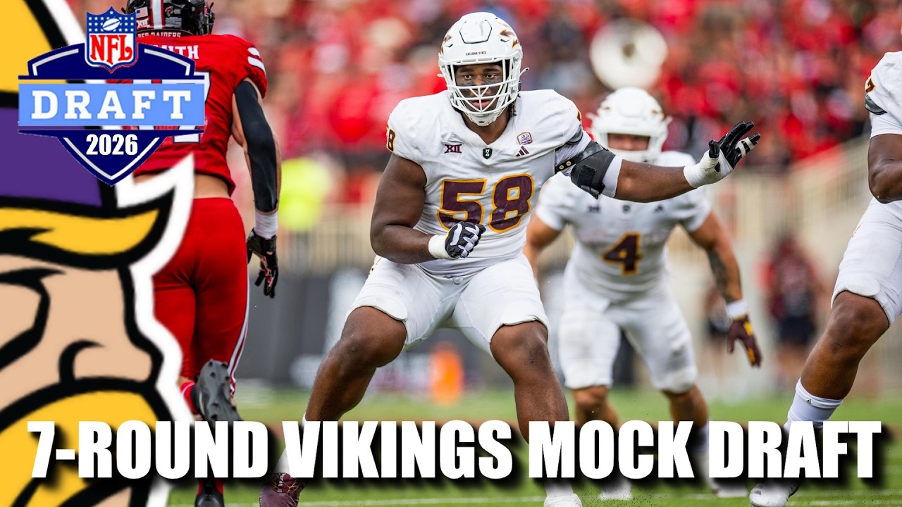 7-Round Vikings Mock Draft: GO GET YOUR GUYS