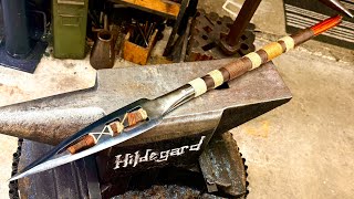 I Forged KILLMONGER'S Zulu Short Spear! (Black Panther)