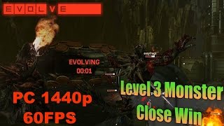 Evolve Beta: Level 3 Monster Close Win Against Skilled Hunters (PC, Maxed Out) 1440p60FPS