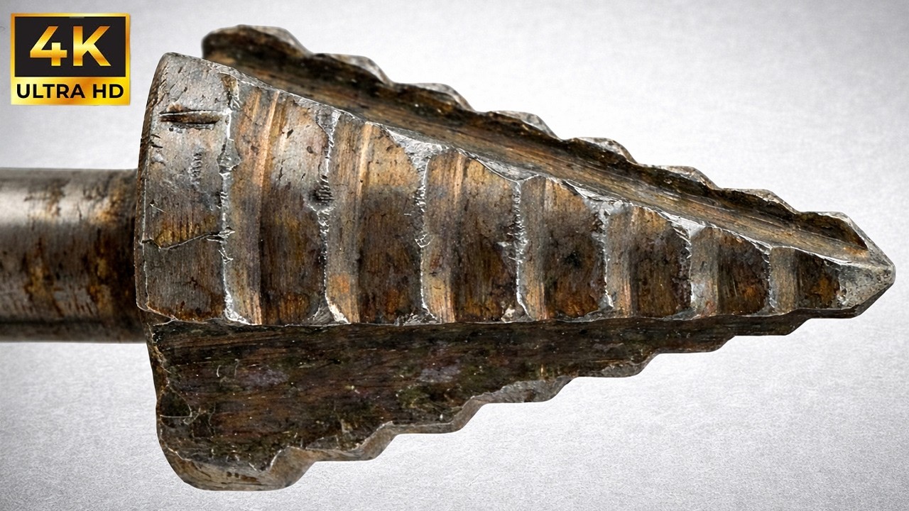 Миллионы людей до сих пор об этом не знают! Простой способ заточить ступенчатое сверло как профессио