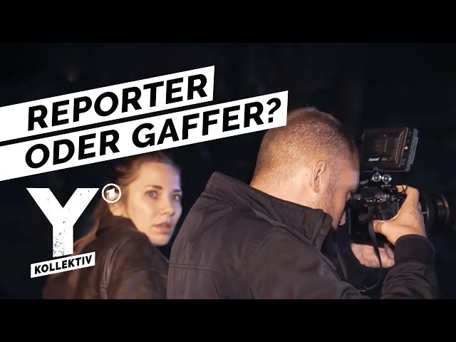 Unfälle, Brände, Demos: Unterwegs mit einem Blaulichtreporter | Y-Kollektiv