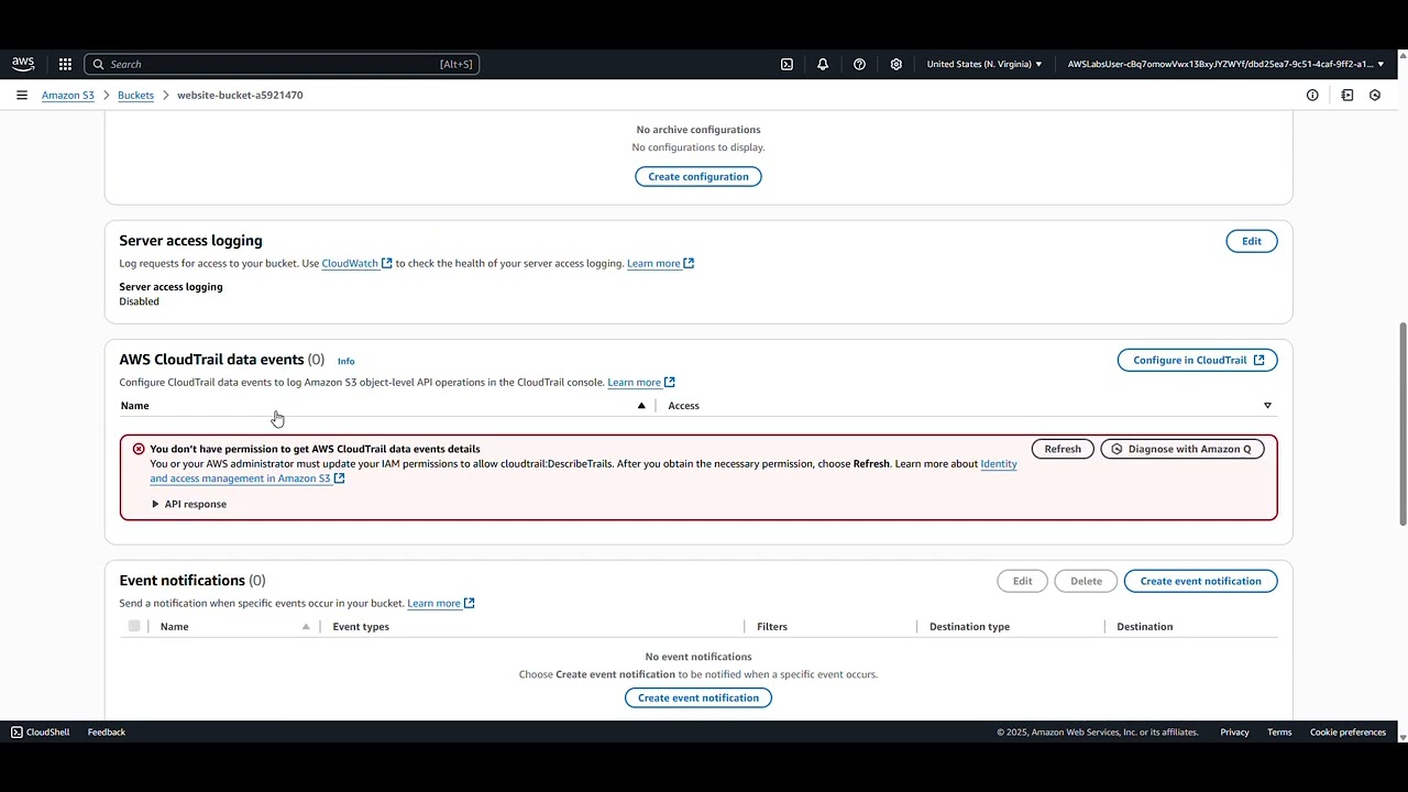 challenge 4 AWS Cloud Practitioner Quest: Troubleshooting Issue - YouTube