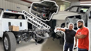 2020 SILVERADO SINGLE CAB STRIPPED FOR PAINT! | TRUCK GIVEAWAY WINNER!