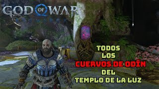God Of War Ragnarök - Todos Los Cuervos De Odín Del Templo De La Luz Alfheim