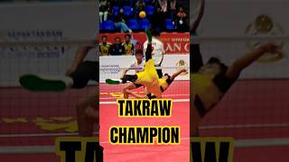 Sepak Takraw Malaysia Juara Dunia World Asia Sea Games Champion Bicycle kick Slow Motion