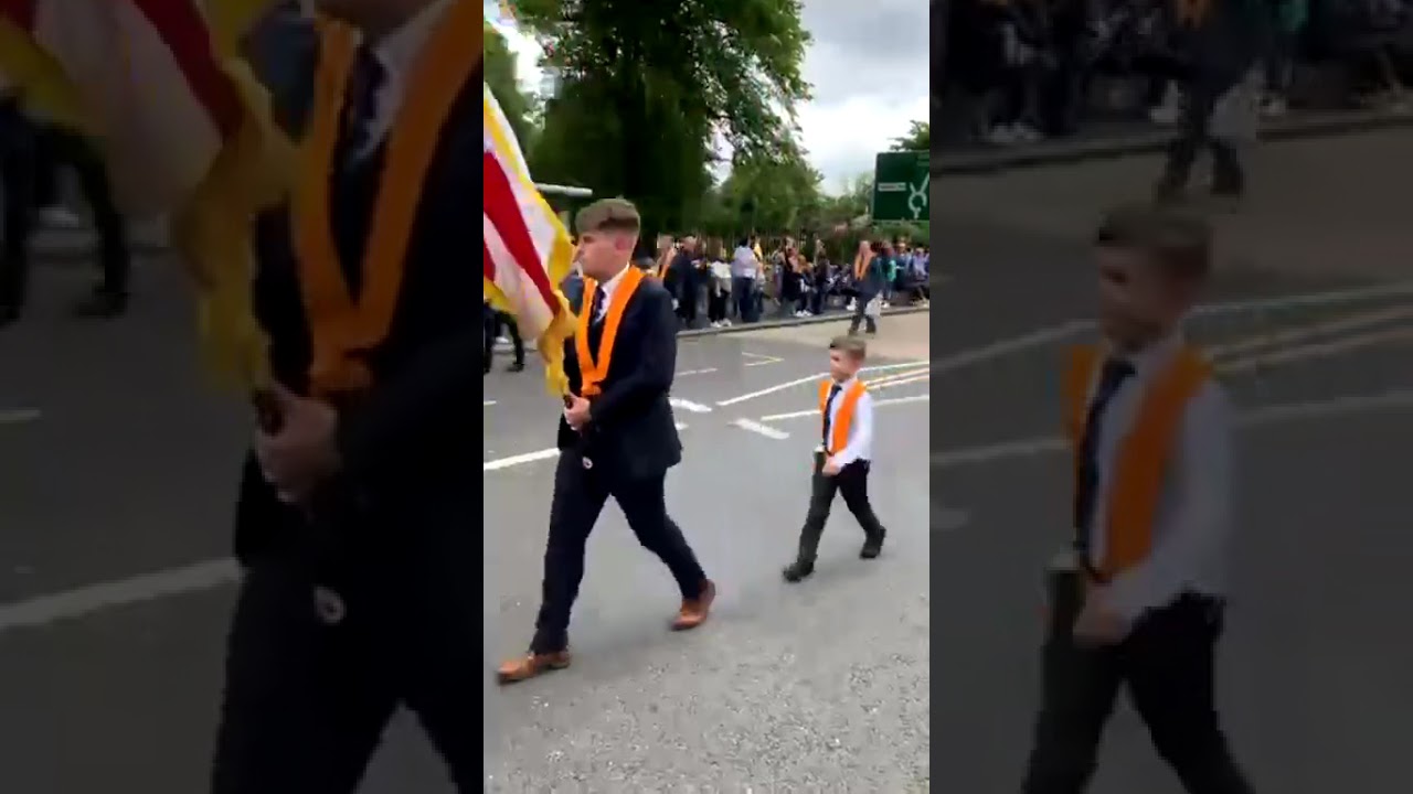 Northern Ireland Junior Orange Lodge Centenary Demonstration 31/05/2025