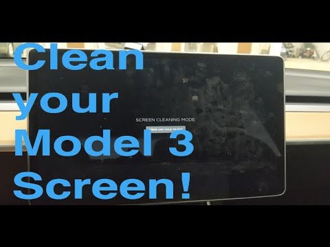 How to Keep Tesla Screen Clean  2-in-1 Cleaner & Wipe from