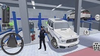 New Mercedes G63 SUV Auto Repair Shop Driving Funny Gameplay - 3D Driving Class Simulation