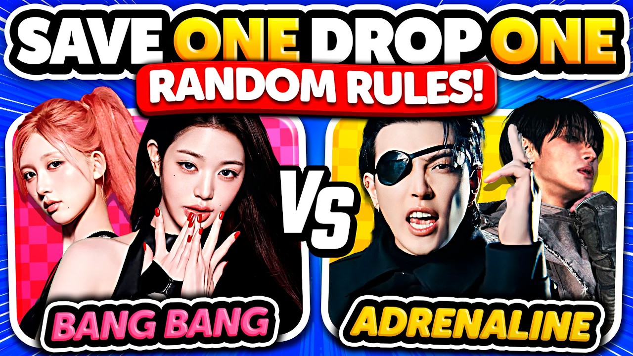 Save One, Drop One: Kpop Songs - Random Rules