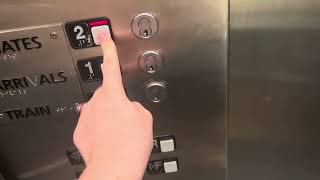 Schindler MT Traction Elevators @ Concurse E PlaneTrain Stop - ATL, Atlanta, GA