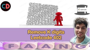 Remove K Digits | Leetcode 402 | Live coding session 🔥🔥🔥| 2 Approaches |  Stack TC O(n)