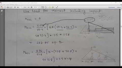 Reinforced Concrete Lab II ( Design of Deck Girder bridge, Interior Girder Design) Part 2