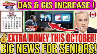 🔥 Canada Pension Boost 2025! | 💰 Extra Money Coming in October for OAS & GIS Recipients 💵