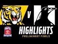 Richmond v Collingwood Highlights | Preliminary Final, 2018 | AFL