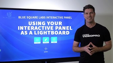 How to turn your Interactive Panel into a Lightboard