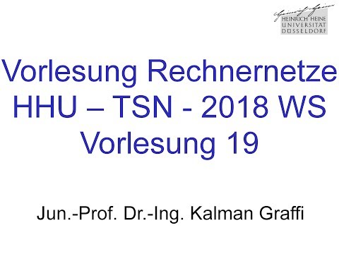 HHU TSN 2018WS Rechnernetze 19