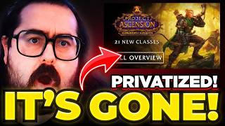 IT’S GONE: Ascension WoW’s Biggest Video Privatized