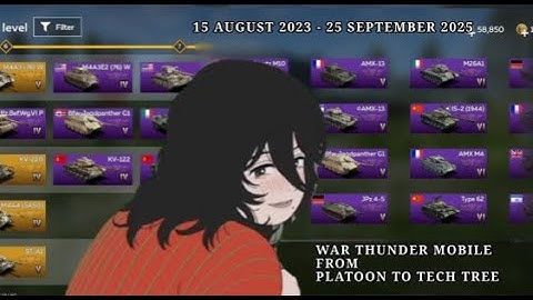 Tech Tree update in War Thunder Mobile