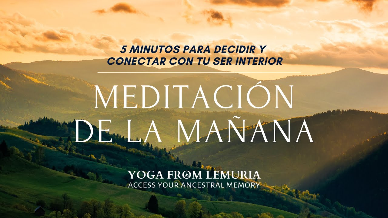 MEDITACION GUIADA DE 6 MINUTOS PARA CONECTAR CON TU VERDADERO SER Y ...