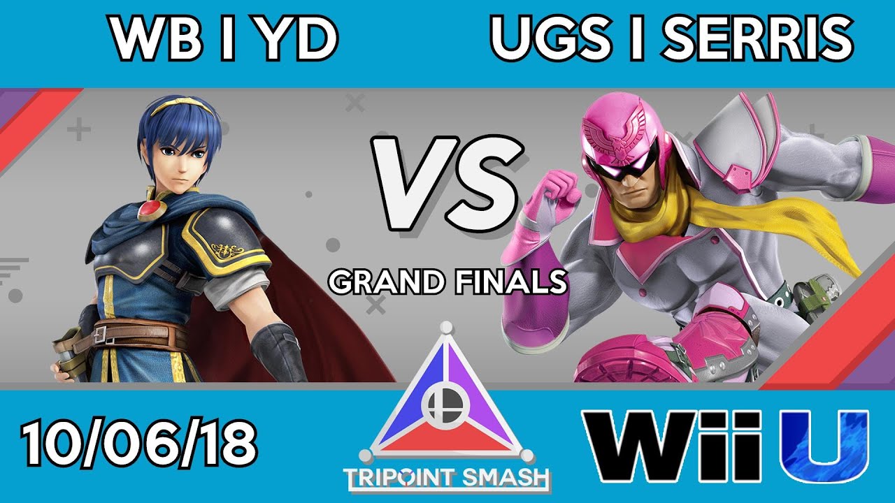 Tripoint Smash 30 - Grand Finals - WB I YD (Marth) Vs. UGS I Serris (Captain Falcon) - YouTube