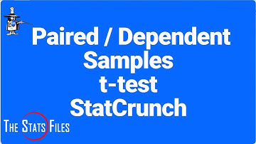 8.3.12 Paired (Dependent) Samples t Hypothesis Test with Raw Data using StatCrunch