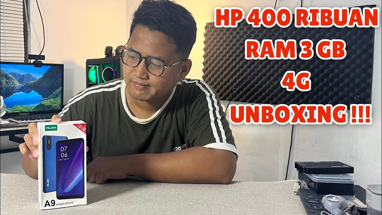 HP 400 RIBUAN RAM 3 GB ? UNBOXING ALDO A9