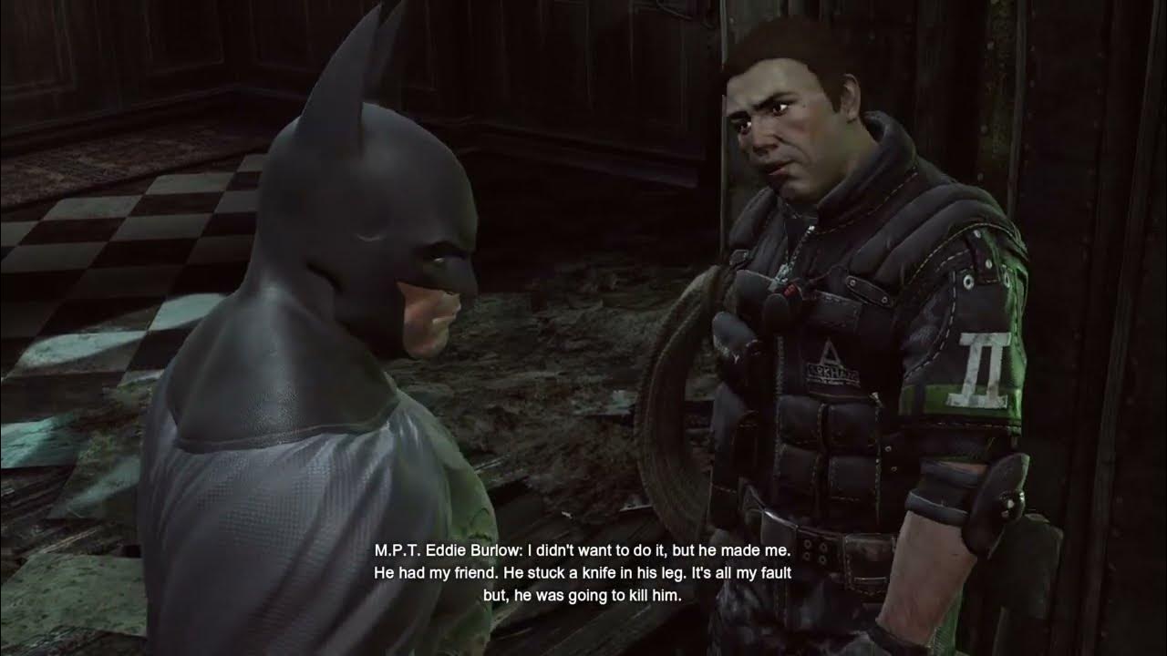Batman: Arkham City-1st Riddler hostage - YouTube