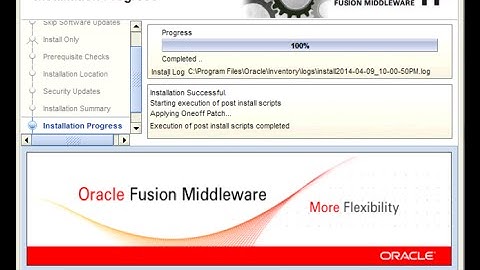 Installing Oracle HTTP Server 11g