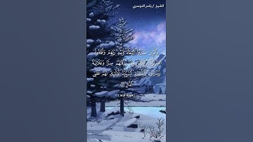 سورة الرعد ( ٢٠ - ٢٢) / ياسر الدوسري