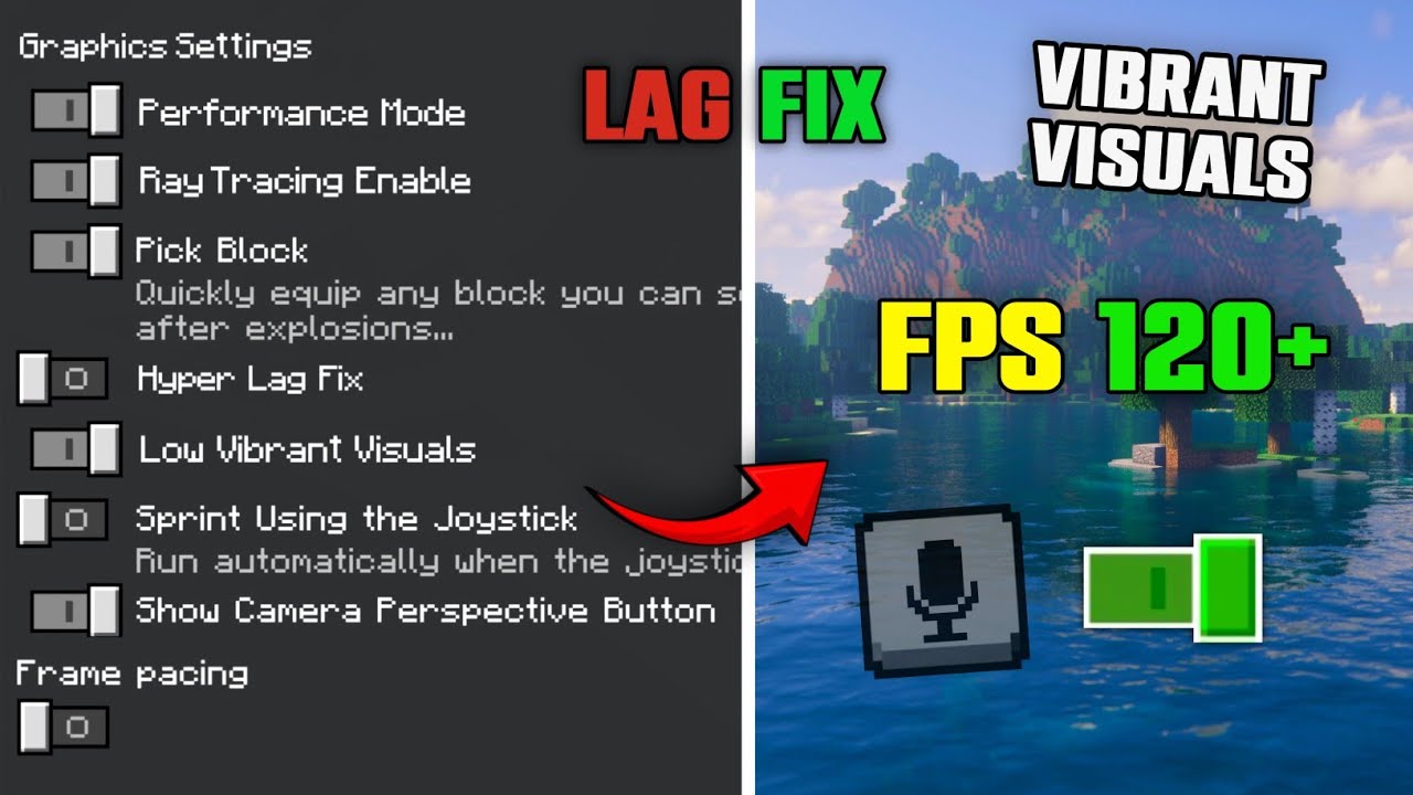How To Fix Vibrant Visuals Lag Minecraft Bedrock 1.21 - YouTube