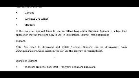 Class X Offline blog editor | Session - 6 | Subject -Computer | Unit -4
