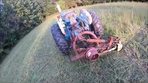 How to Mow Hay With A Sickle Mower