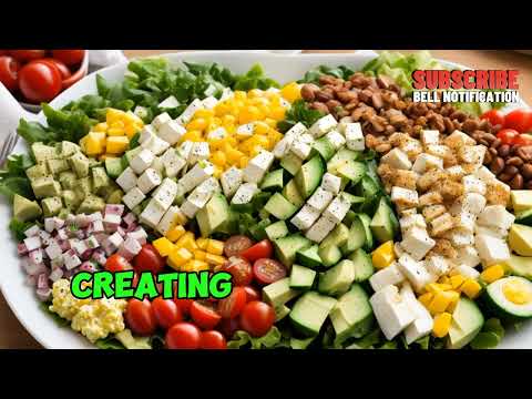 Culinary Harmony on a Plate The Irresistible Allure of Cobb Salad | USA | UK | Food Review Video UK