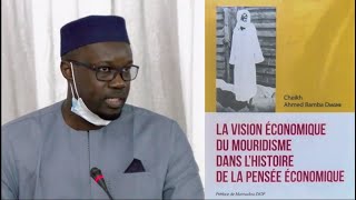 Ousmane Sonko sur Serigne Touba